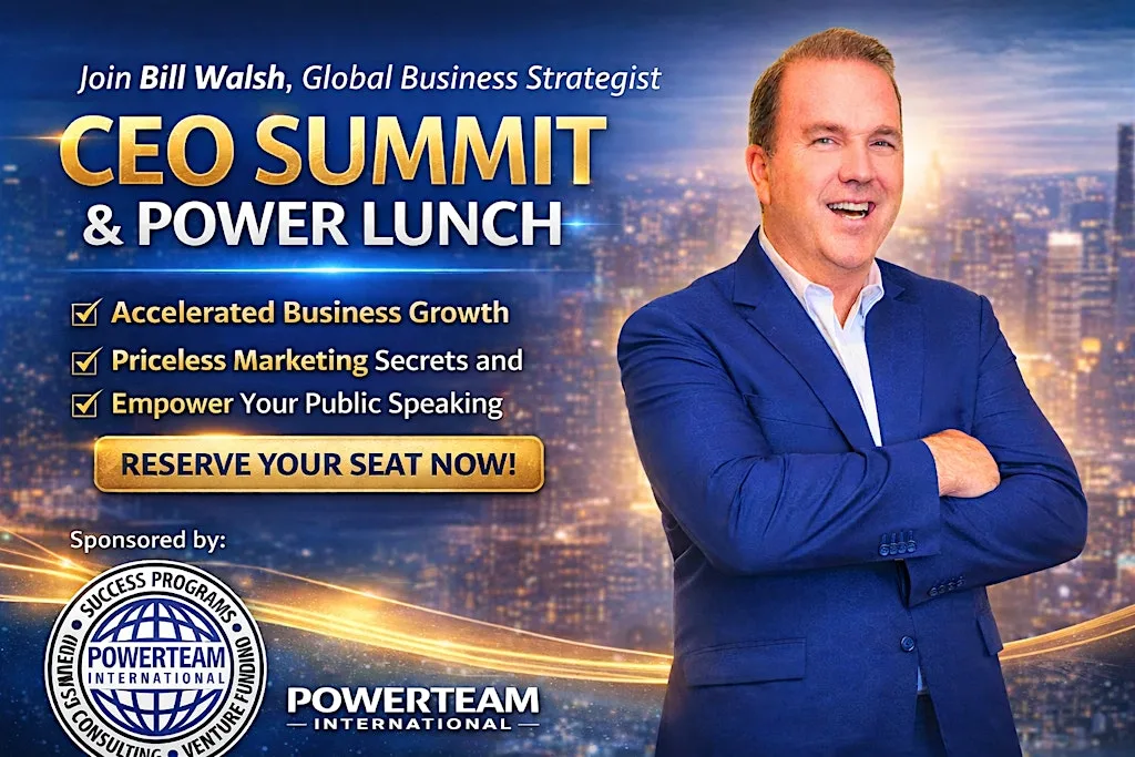 CEO Summit/Power Lunch - London, England at Millennium Hotel and Conference Centre Gloucester London