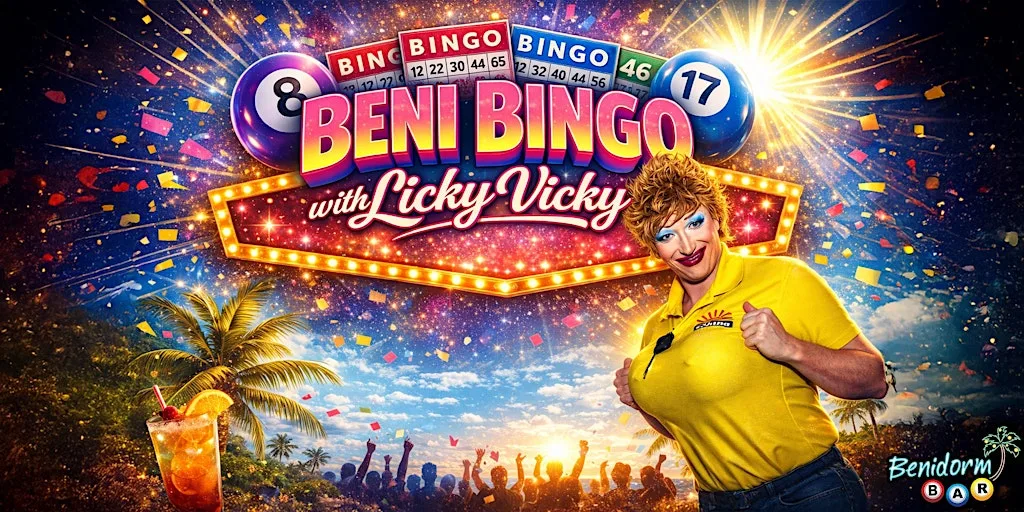 BENI BINGO hosted by LICKY VICKY @ The Benidorm Bar, Liverpool