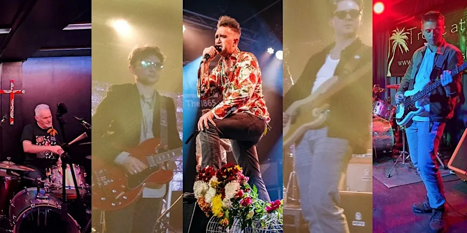 The Harborne Slippy indie disco featuring The Joneses tribute to The Smiths at Harborne Village Social Club