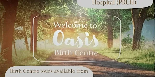 Tour of the Oasis Birth Centre at PRUH at Princess Royal University Hospital