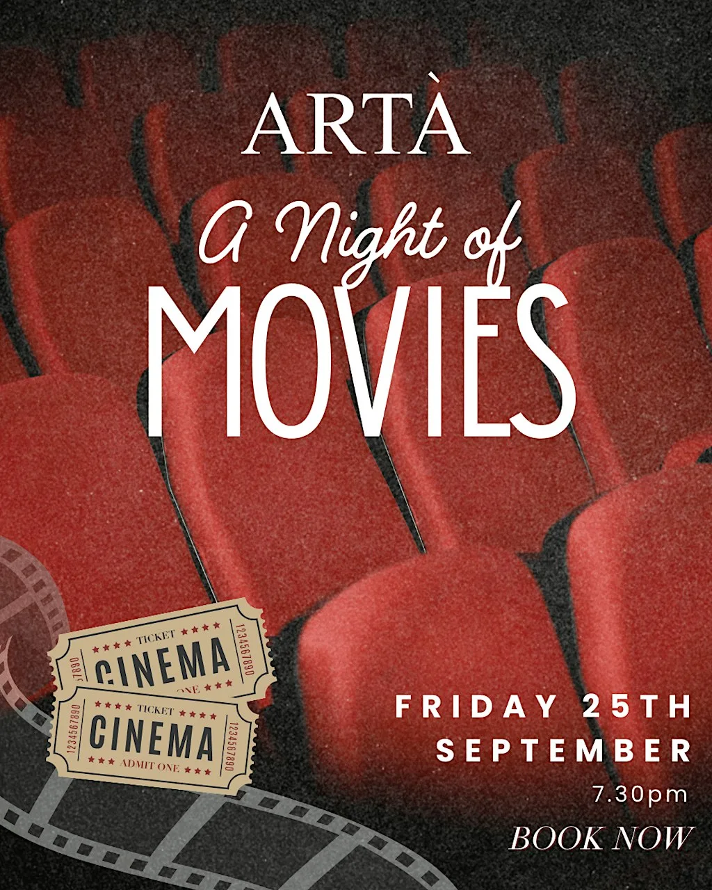 A Night of Movies at Arta