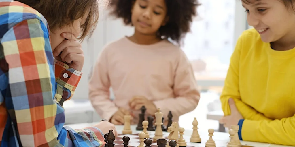 Children's Chess Club at Hereford Library at Hereford Library at Hereford Town Hall, St Owens Street