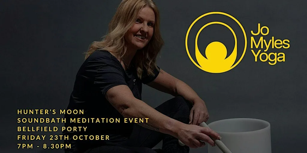 Soundbath Meditation Event for the Hunter's Moon! at 16 Bellfield St - Community Church entrance via the garden