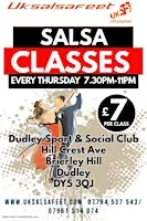 Dudley Salsa Classes at Dudley Sports and Social Club