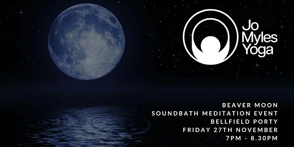 Soundbath Meditation Event for the Beaver Moon!