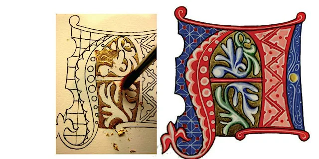 Illumination Workshop - full day at Sandwich Medieval Centre