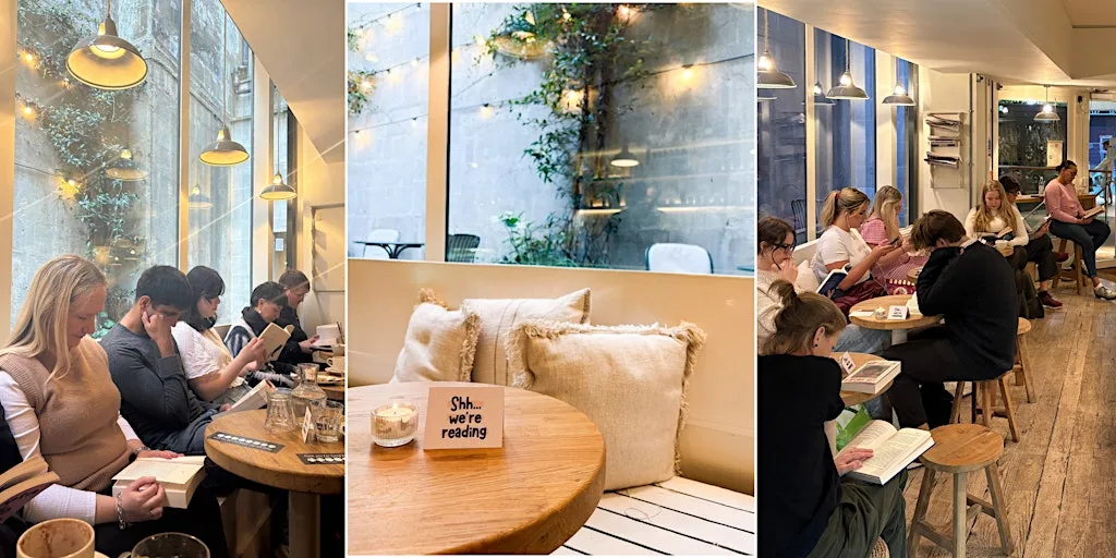 Silent Book Club Bath | weekend afternoon at Coret Coffee
