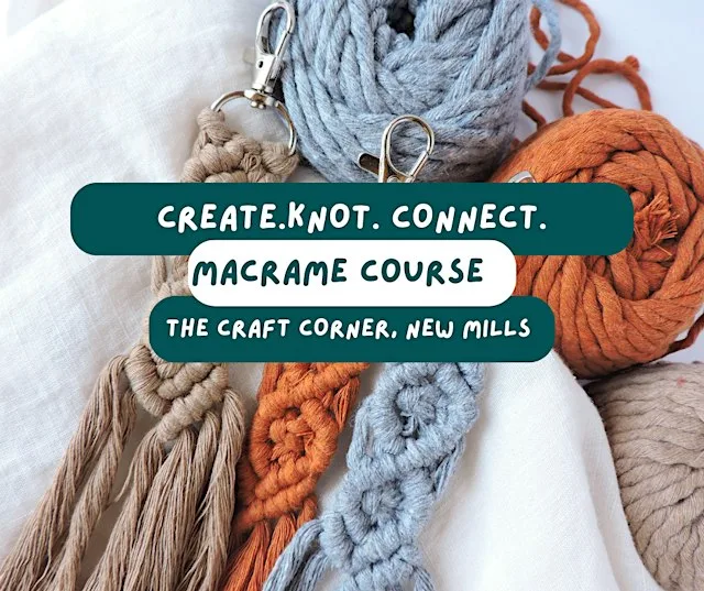 MACRAME COURSE - 2-SESSION COURSE (2x 3 hours)