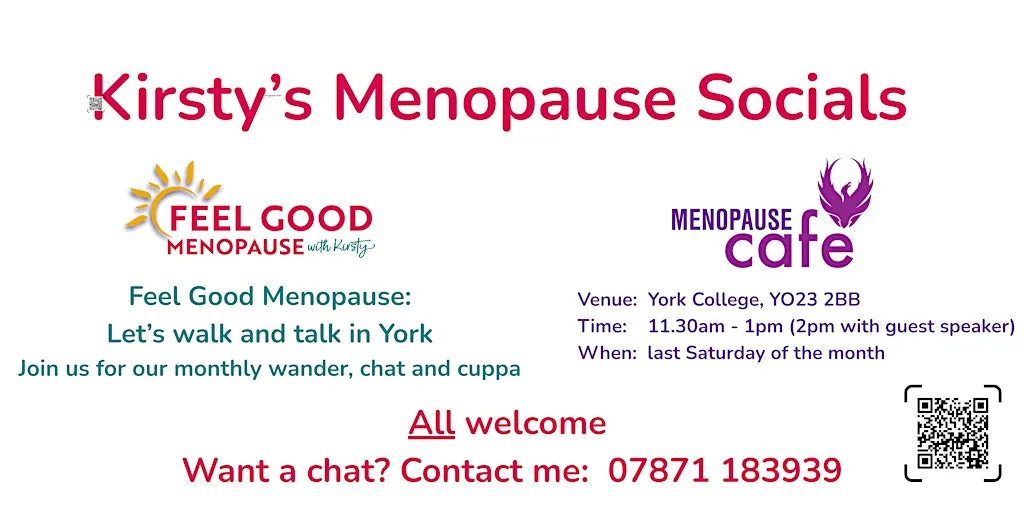 Feel Good Menopause: Let's walk and talk in York - Stockton on the Forest