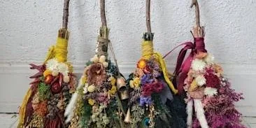 Witches Broom Workshop at stainton village hall stainton middlesbrough