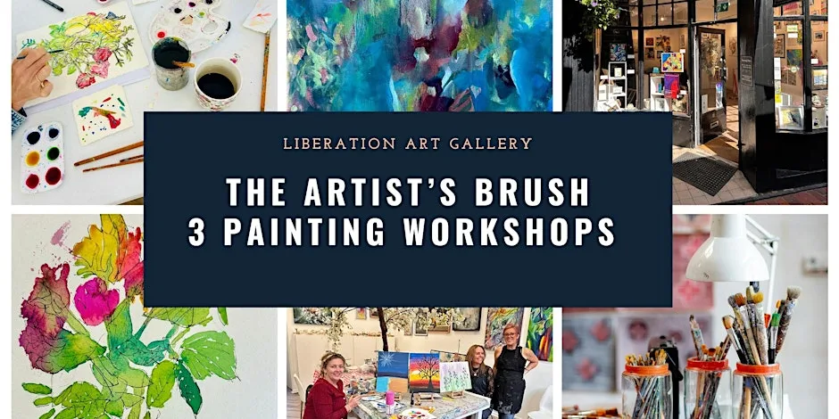 The Artist’s Brush Mix - workshop package at Liberation Art Gallery