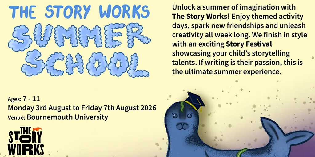 The Story Works - Summer School (Ages 7-11) at Bournemouth University, Talbot Campus