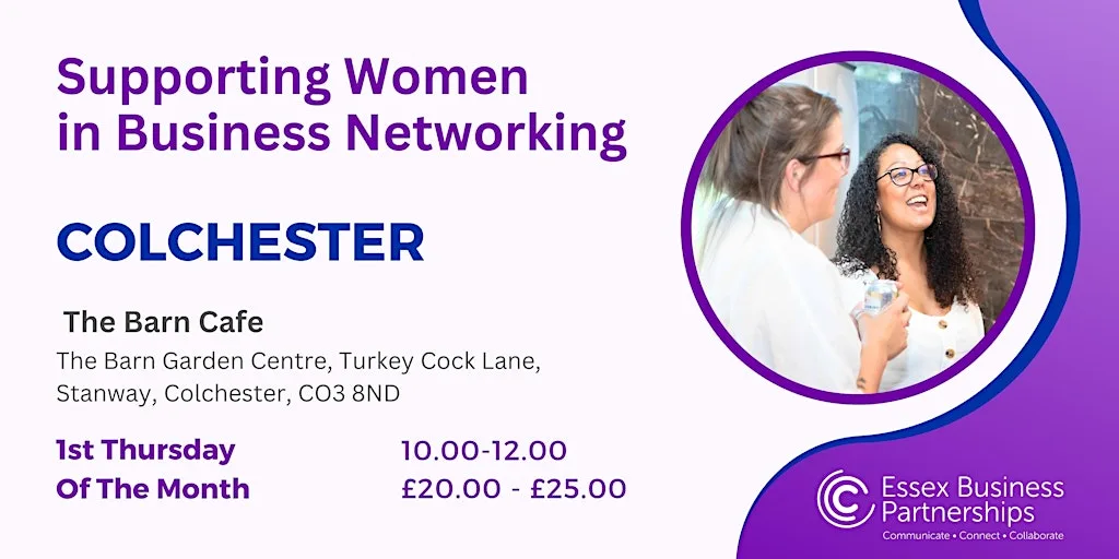 Colchester Supporting Women in Business Networking at The Barn Cafe