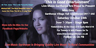 An Evening With Mim Grey