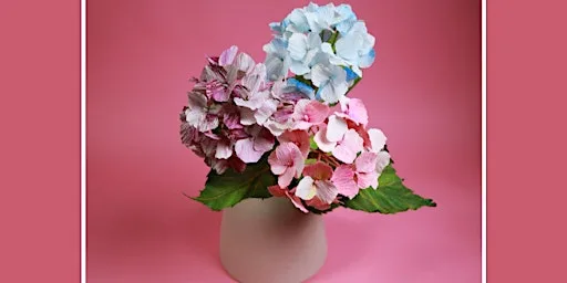 Paper Flowers Floristry Workshop - Hydrangea