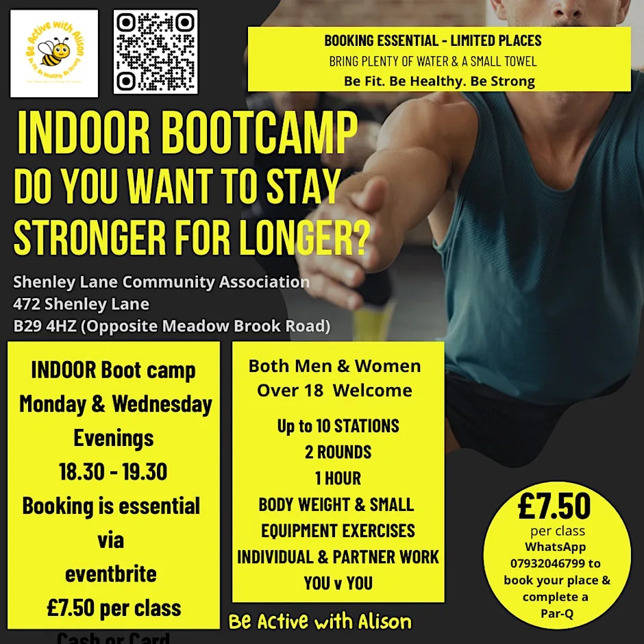 MONDAY Evening Bootcamp.