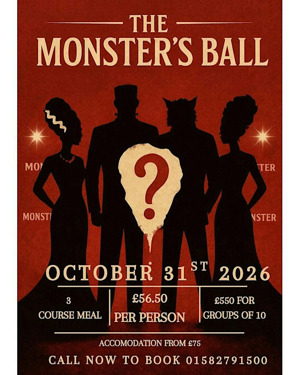 Murder Mystery on Halloween at Aubrey Park Hotel