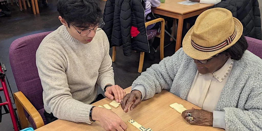 Volunteering with Older People @ London Senior Social at Trinity College Centre
