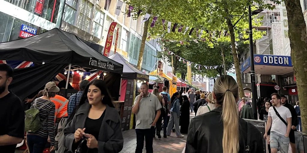New Street Eats | Birmingham Food Festival at New Street
