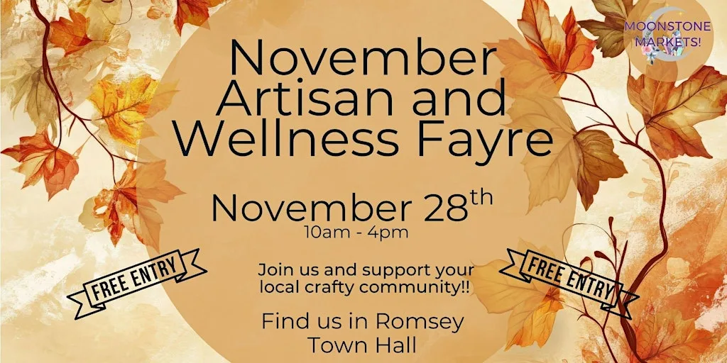 28th November 2026 – Winter Wellness Fayre - Romsey Town Hall at Romsey Town Council