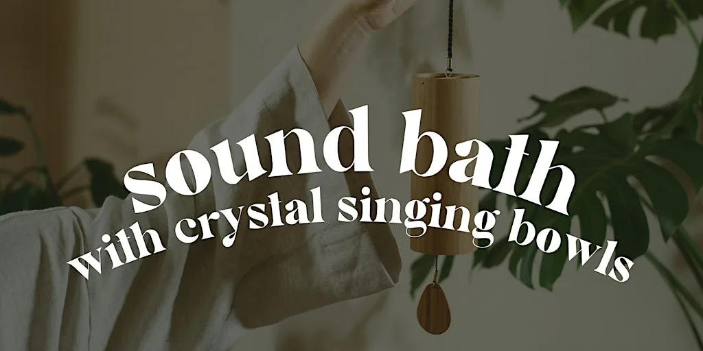 Relax & Unwind: Sound Bath with Crystal & Tibetan Singing Bowls at The Roger Morris Community Centre