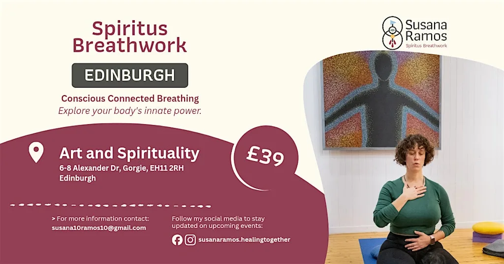 Spiritus Breathwork Workshop.Art and Spirituality.EDINBURGH