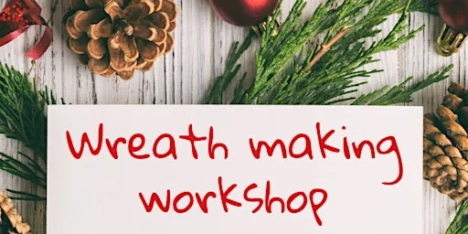 Christmas wreath making workshop at Great Park Community Centre