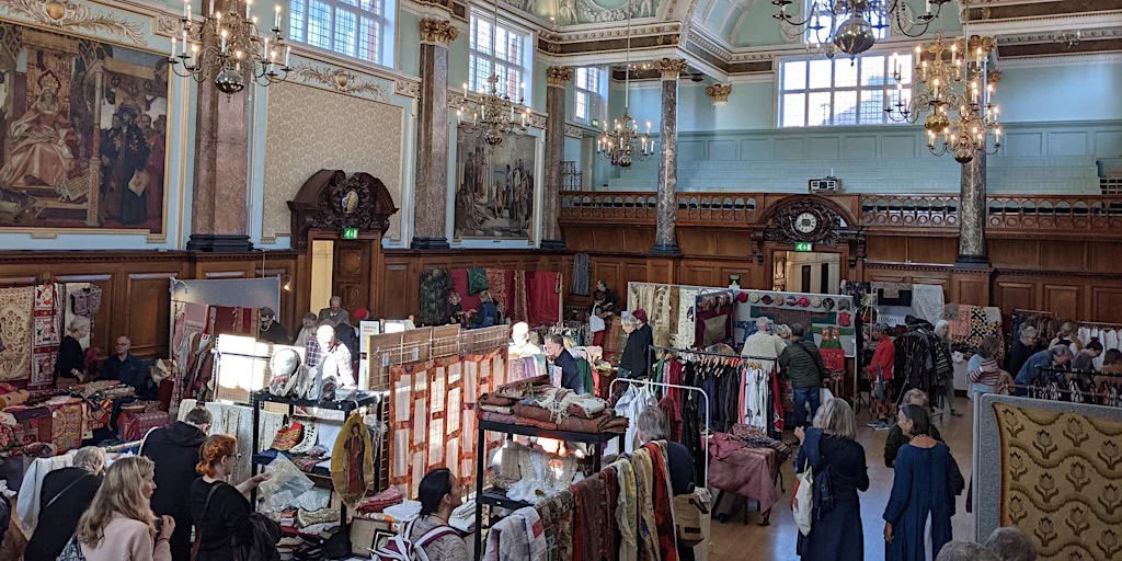 The Textile Society's London Antique and Vintage Fair 2026 at Chelsea Old Town Hall
