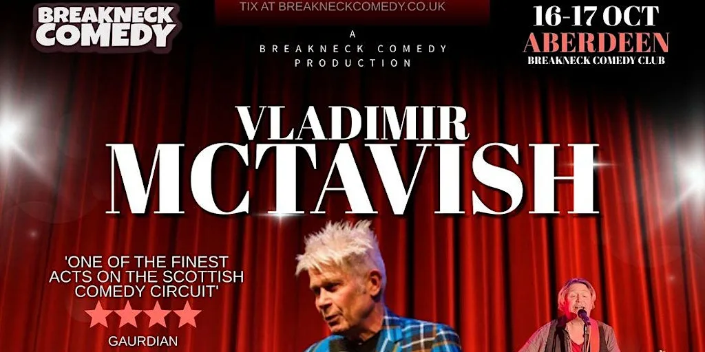 Vladimir Mctavish at Breakneck Comedy