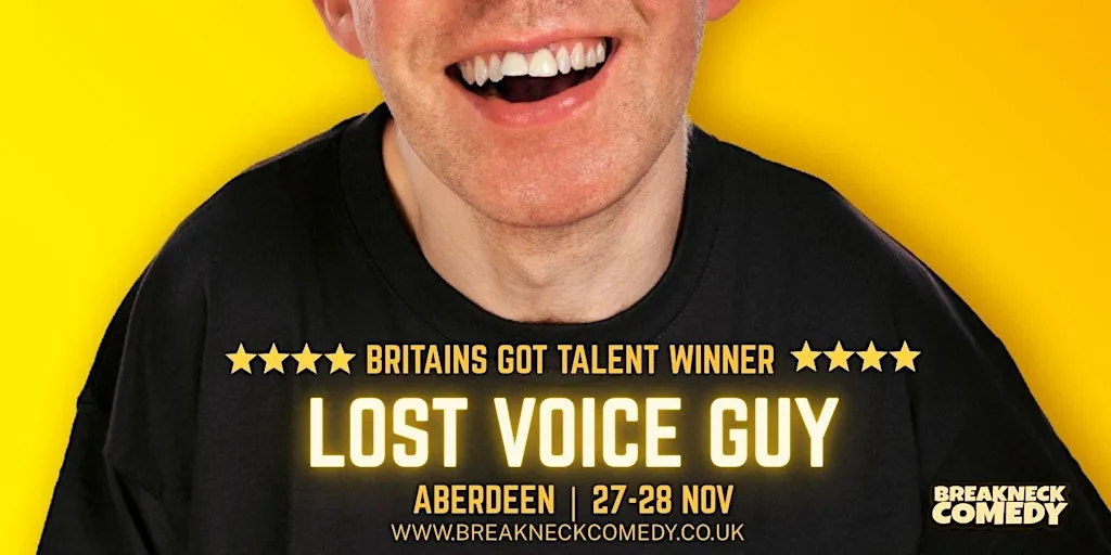 Lost voice Guy at Breakneck Comedy