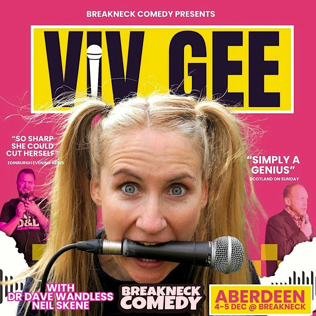 Viv Gee at Breakneck Comedy