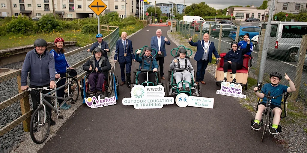 Adapted Bike Taster Sessions on the South East Greenway at South East Greenway Rosbercon