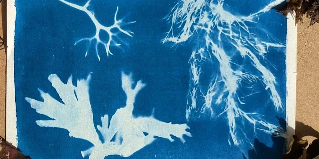 Cyanotype Crafting Workshop at Wembury Marine Centre
