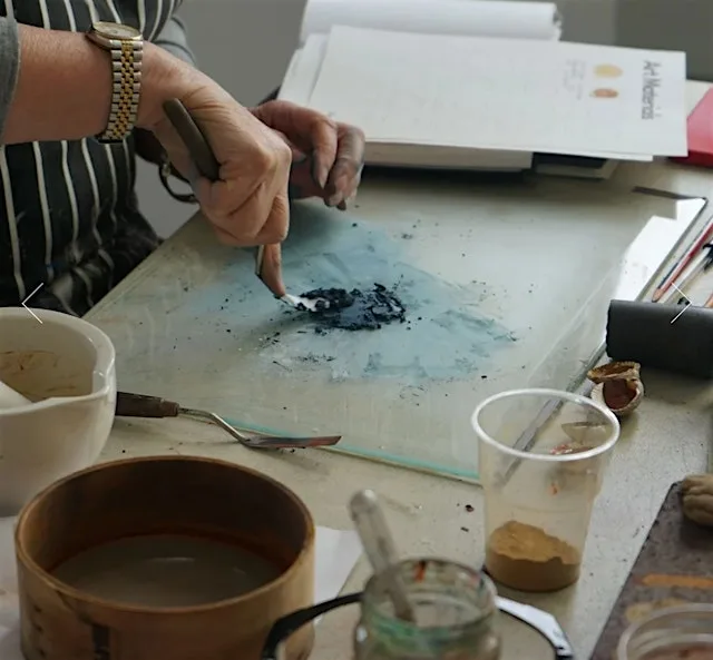 Crafting Indigo Based Art Materials: The Old Mill at Calder Art Supplies