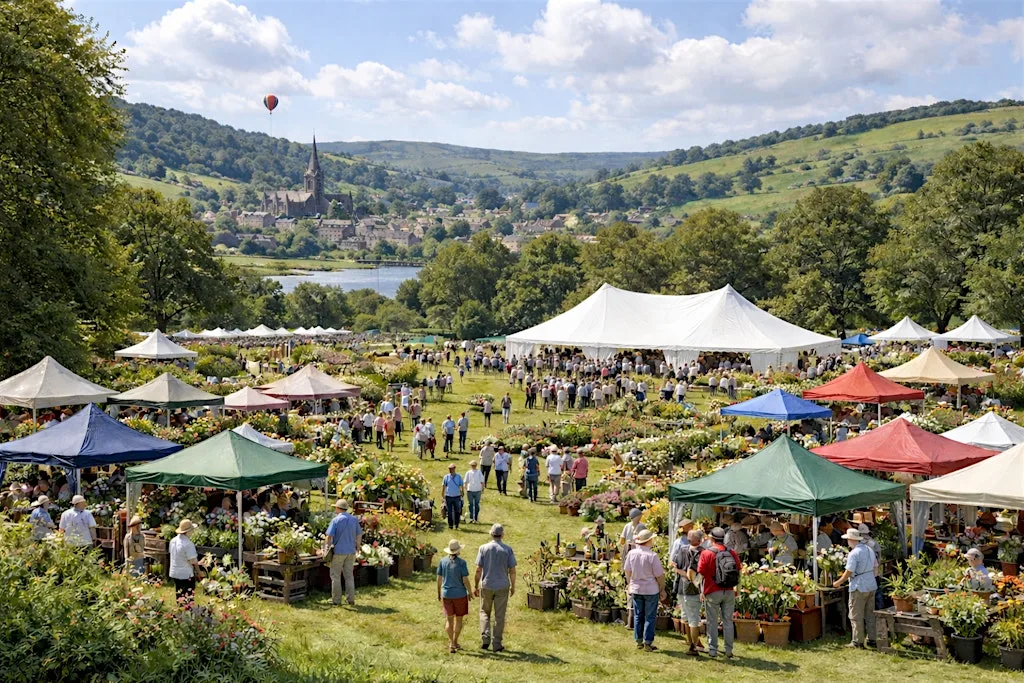 Derbyshire Flower & Garden Show at Bakewell Showground
