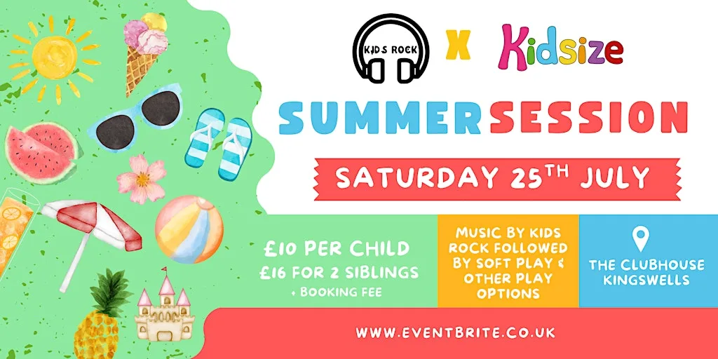 Kids Rock & Kidsize Summer Session at Kidsize Ltd.