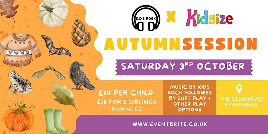 Kids Rock & Kidsize Autumn Session at Kidsize Ltd.