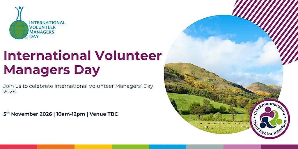 Clackmannanshire Volunteer Management Forum - November 2026