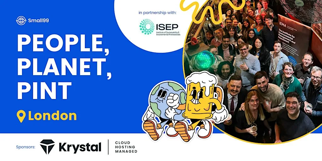 London - ISEP x People, Planet, Pint™: Sustainability Meetup