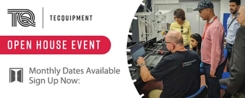 Discover TecQuipment: Monthly Open Days