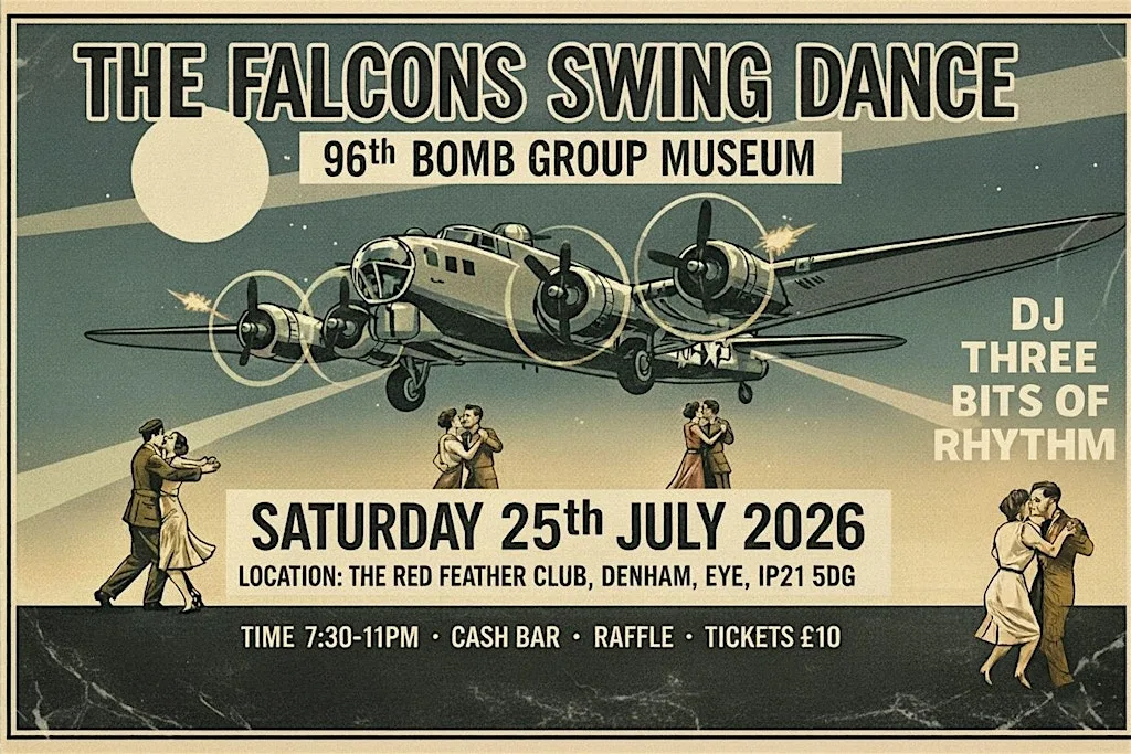 The Falcons Swing Dance at The Red Feather Club 95th Bomb Group Museum
