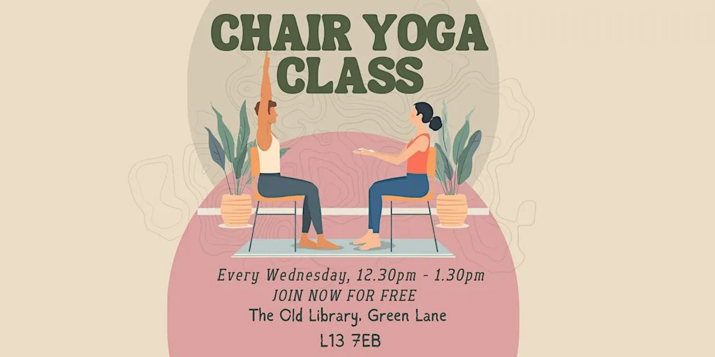 Chair based Yoga at Lister Steps at The Old Library