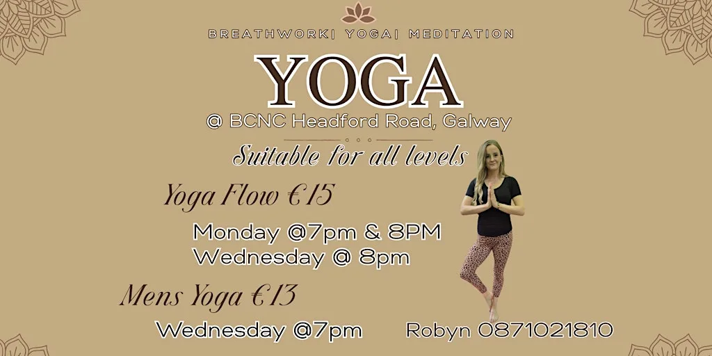 Yoga - Deep Stretch & Meditation, Suitable for all levels at Ballinfoyle Castlegar Neighbourhood Centre