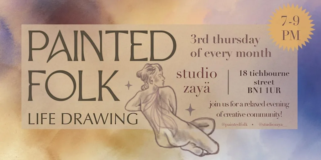 Painted Folk - Life Drawing