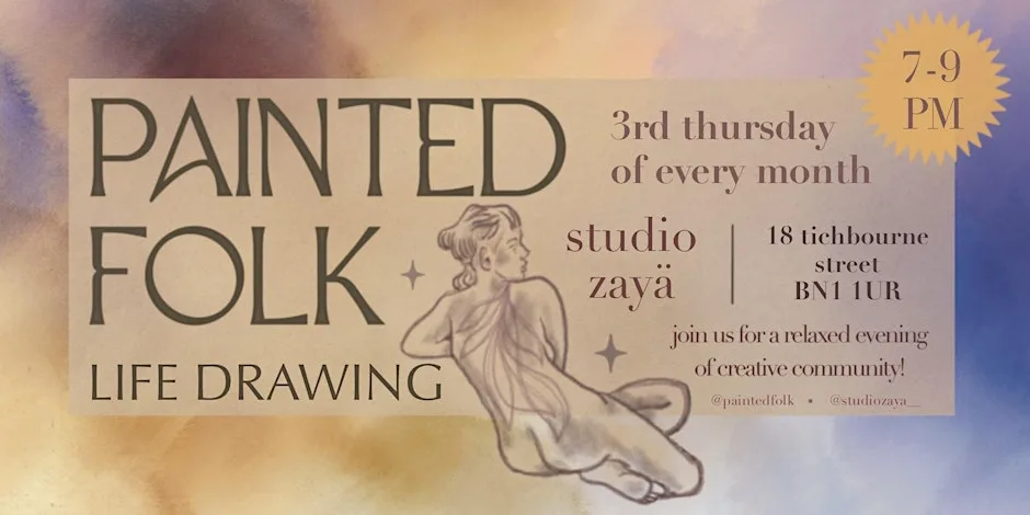 Painted Folk - Life Drawing at 18 Tichborne St