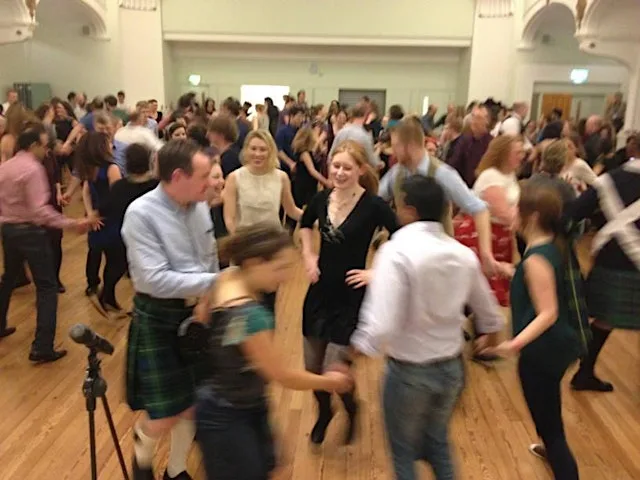 Fringe ceilidh (Scottish dancing) at St Cuthbert's Church