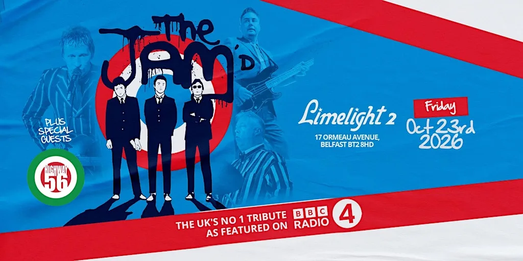 The Jam'd – UK's No.1 Tribute to The Jam, Belfast at Limelight