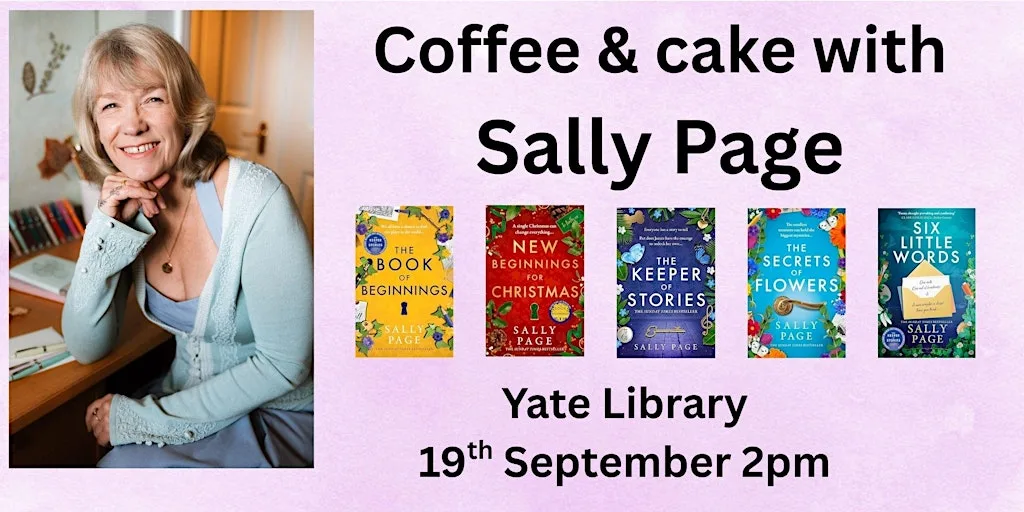 An afternoon with Sally Page at Yate Library