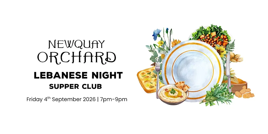 Lebanese Supper Club at Newquay Community Orchard