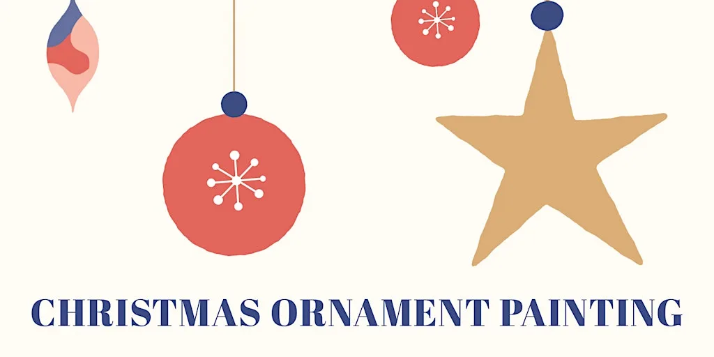 Ceramic Christmas decoration painting workshop at Zio Bar & Grill